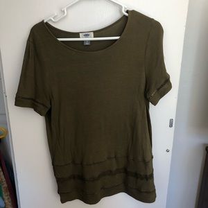 Top with cute embellishment